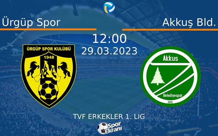 29 Mart 2023 Ürgüp Spor vs Akkuş Bld. maçı Hangi Kanalda Saat Kaçta Yayınlanacak? 29 Mart 2023 Ürgüp Spor vs Akkuş Bld. maçı Hangi Kanalda Saat Kaçta Yayınlanacak?