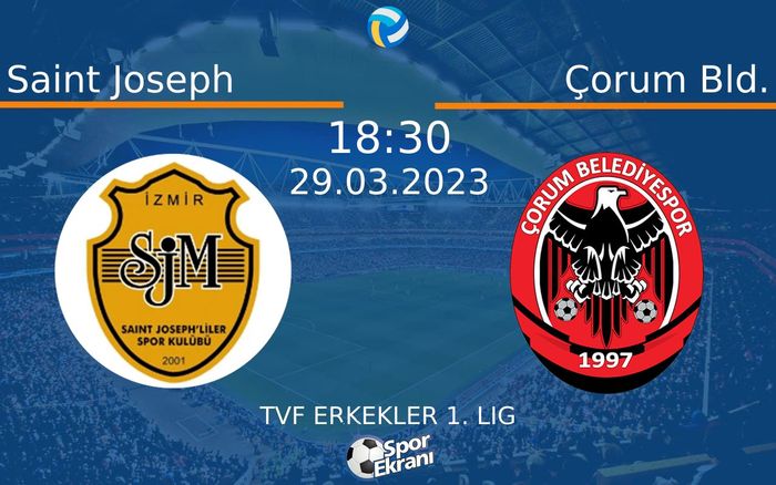 29 Mart 2023 Saint Joseph vs Çorum Bld. maçı Hangi Kanalda Saat Kaçta Yayınlanacak? 29 Mart 2023 Saint Joseph vs Çorum Bld. maçı Hangi Kanalda Saat Kaçta Yayınlanacak?