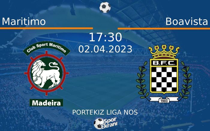 02 Nisan 2023 Maritimo vs Boavista maçı Hangi Kanalda Saat Kaçta Yayınlanacak? 02 Nisan 2023 Maritimo vs Boavista maçı Hangi Kanalda Saat Kaçta Yayınlanacak?