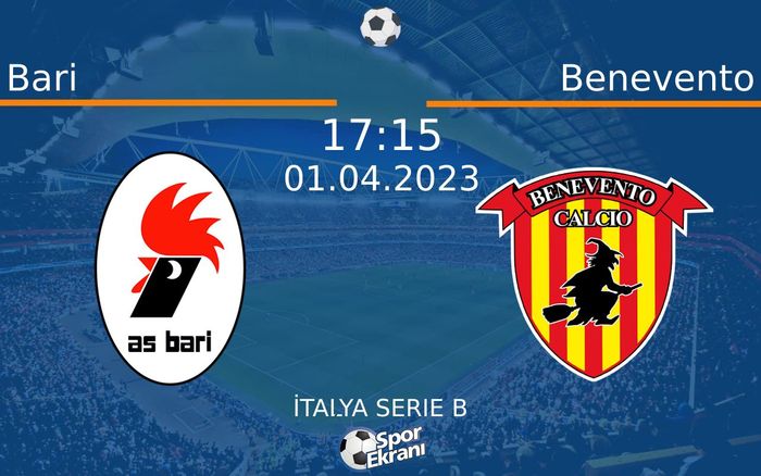 01 Nisan 2023 Bari vs Benevento maçı Hangi Kanalda Saat Kaçta Yayınlanacak? 01 Nisan 2023 Bari vs Benevento maçı Hangi Kanalda Saat Kaçta Yayınlanacak?