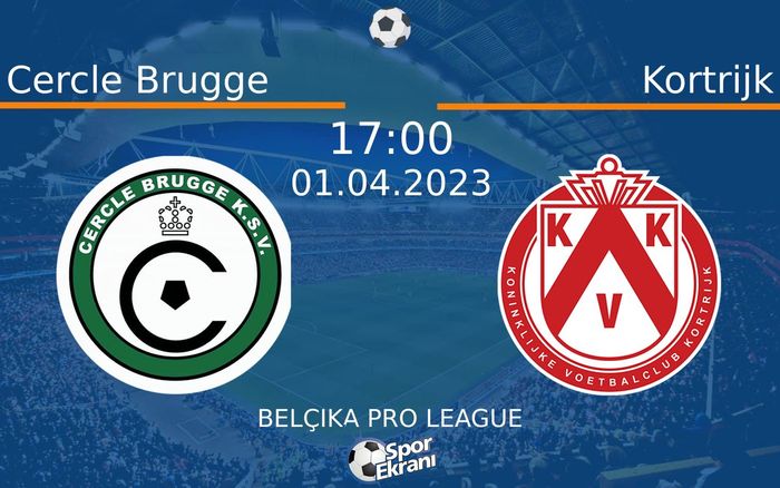 01 Nisan 2023 Cercle Brugge vs Kortrijk maçı Hangi Kanalda Saat Kaçta Yayınlanacak? 01 Nisan 2023 Cercle Brugge vs Kortrijk maçı Hangi Kanalda Saat Kaçta Yayınlanacak?