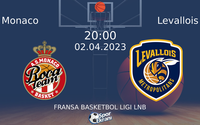 02 Nisan 2023 Monaco vs Levallois maçı Hangi Kanalda Saat Kaçta Yayınlanacak? 02 Nisan 2023 Monaco vs Levallois maçı Hangi Kanalda Saat Kaçta Yayınlanacak?