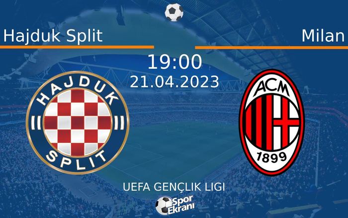 21 Nisan 2023 Hajduk Split vs Milan maçı Hangi Kanalda Saat Kaçta Yayınlanacak? 21 Nisan 2023 Hajduk Split vs Milan maçı Hangi Kanalda Saat Kaçta Yayınlanacak?