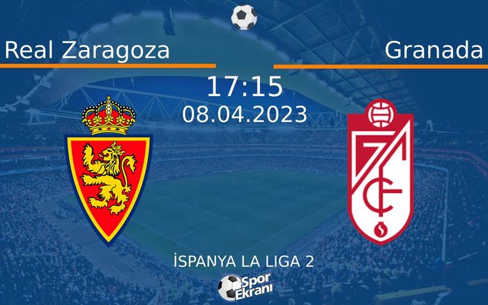 08 Nisan 2023 Real Zaragoza vs Granada maçı Hangi Kanalda Saat Kaçta Yayınlanacak? 08 Nisan 2023 Real Zaragoza vs Granada maçı Hangi Kanalda Saat Kaçta Yayınlanacak?