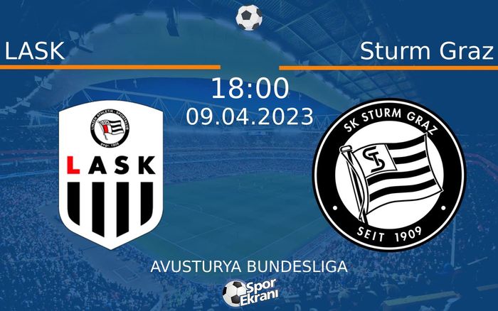 09 Nisan 2023 LASK vs Sturm Graz maçı Hangi Kanalda Saat Kaçta Yayınlanacak? 09 Nisan 2023 LASK vs Sturm Graz maçı Hangi Kanalda Saat Kaçta Yayınlanacak?