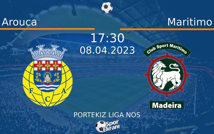08 Nisan 2023 Arouca vs Maritimo maçı Hangi Kanalda Saat Kaçta Yayınlanacak? 08 Nisan 2023 Arouca vs Maritimo maçı Hangi Kanalda Saat Kaçta Yayınlanacak?
