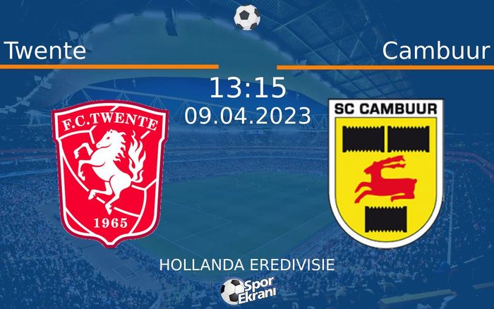 09 Nisan 2023 Twente vs Cambuur maçı Hangi Kanalda Saat Kaçta Yayınlanacak? 09 Nisan 2023 Twente vs Cambuur maçı Hangi Kanalda Saat Kaçta Yayınlanacak?
