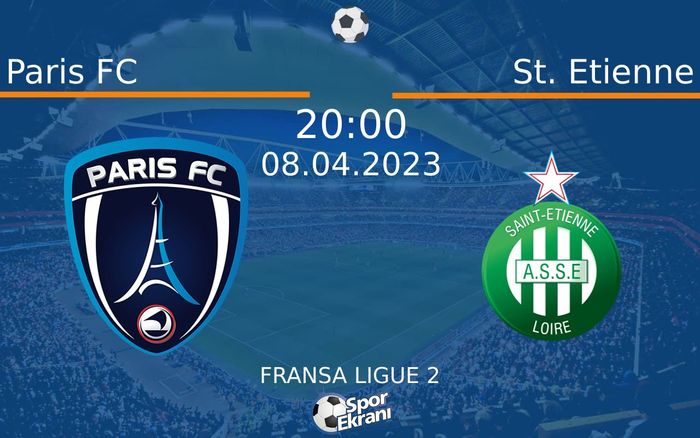 08 Nisan 2023 Paris FC vs St. Etienne maçı Hangi Kanalda Saat Kaçta Yayınlanacak? 08 Nisan 2023 Paris FC vs St. Etienne maçı Hangi Kanalda Saat Kaçta Yayınlanacak?