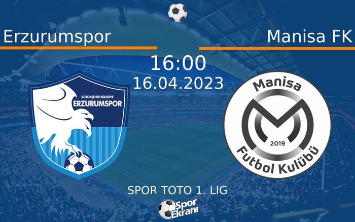 16 Nisan 2023 Erzurumspor vs Manisa FK maçı Hangi Kanalda Saat Kaçta Yayınlanacak? 16 Nisan 2023 Erzurumspor vs Manisa FK maçı Hangi Kanalda Saat Kaçta Yayınlanacak?