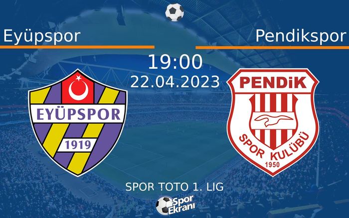 22 Nisan 2023 Eyüpspor vs Pendikspor maçı Hangi Kanalda Saat Kaçta Yayınlanacak? 22 Nisan 2023 Eyüpspor vs Pendikspor maçı Hangi Kanalda Saat Kaçta Yayınlanacak?