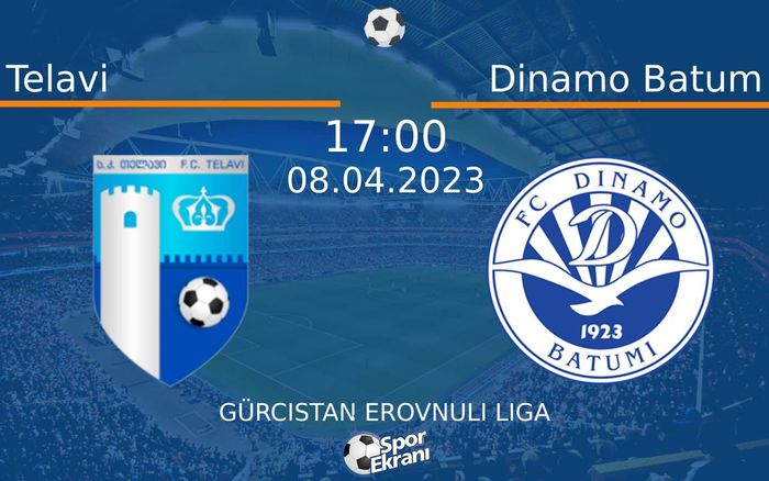 08 Nisan 2023 Telavi vs Dinamo Batum maçı Hangi Kanalda Saat Kaçta Yayınlanacak? 08 Nisan 2023 Telavi vs Dinamo Batum maçı Hangi Kanalda Saat Kaçta Yayınlanacak?