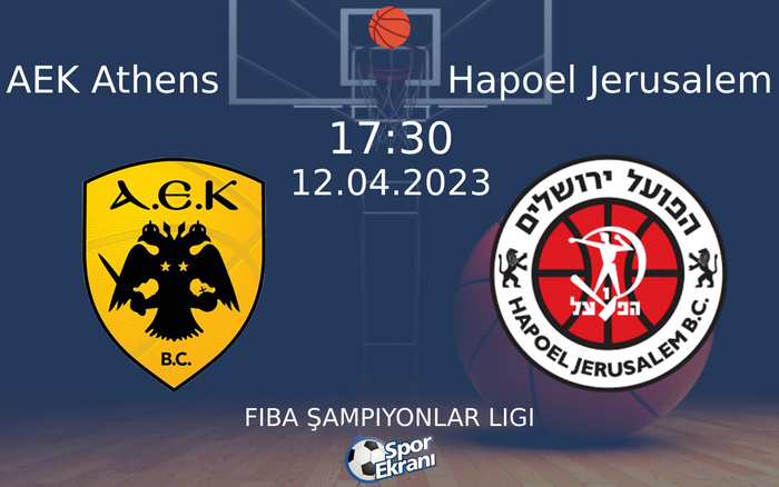 12 Nisan 2023 AEK Athens vs Hapoel Jerusalem maçı Hangi Kanalda Saat Kaçta Yayınlanacak? 12 Nisan 2023 AEK Athens vs Hapoel Jerusalem maçı Hangi Kanalda Saat Kaçta Yayınlanacak?
