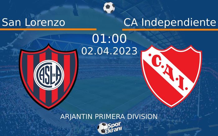 02 Nisan 2023 San Lorenzo vs CA Independiente maçı Hangi Kanalda Saat Kaçta Yayınlanacak? 02 Nisan 2023 San Lorenzo vs CA Independiente maçı Hangi Kanalda Saat Kaçta Yayınlanacak?