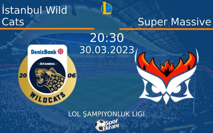 30 Mart 2023 İstanbul Wild Cats vs Super Massive maçı Hangi Kanalda Saat Kaçta Yayınlanacak? 30 Mart 2023 İstanbul Wild Cats vs Super Massive maçı Hangi Kanalda Saat Kaçta Yayınlanacak?