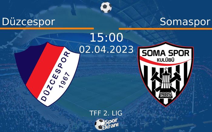 02 Nisan 2023 Düzcespor vs Somaspor maçı Hangi Kanalda Saat Kaçta Yayınlanacak? 02 Nisan 2023 Düzcespor vs Somaspor maçı Hangi Kanalda Saat Kaçta Yayınlanacak?
