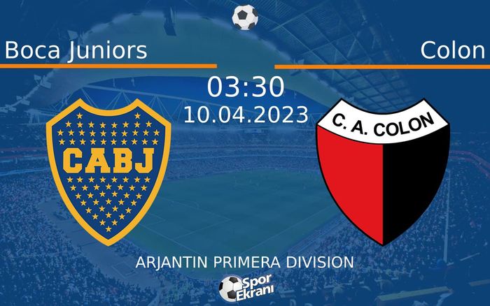 10 Nisan 2023 Boca Juniors vs Colon maçı Hangi Kanalda Saat Kaçta Yayınlanacak? 10 Nisan 2023 Boca Juniors vs Colon maçı Hangi Kanalda Saat Kaçta Yayınlanacak?