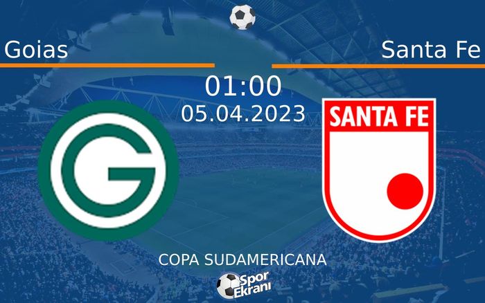 05 Nisan 2023 Goias vs Santa Fe maçı Hangi Kanalda Saat Kaçta Yayınlanacak? 05 Nisan 2023 Goias vs Santa Fe maçı Hangi Kanalda Saat Kaçta Yayınlanacak?