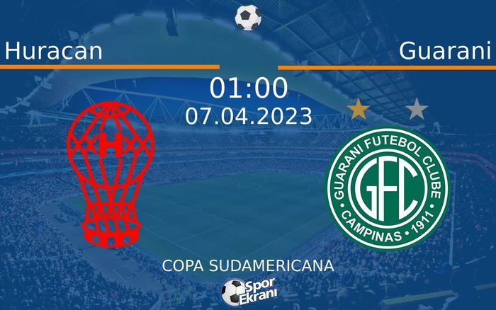07 Nisan 2023 Huracan vs Guarani maçı Hangi Kanalda Saat Kaçta Yayınlanacak? 07 Nisan 2023 Huracan vs Guarani maçı Hangi Kanalda Saat Kaçta Yayınlanacak?