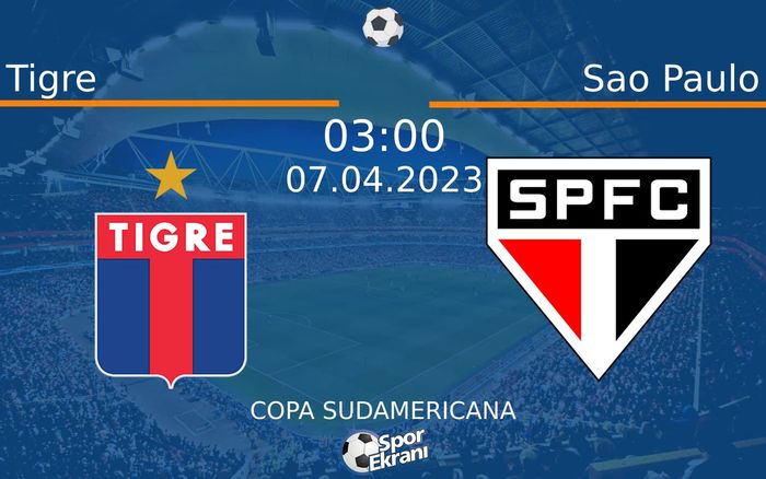 07 Nisan 2023 Tigre vs Sao Paulo maçı Hangi Kanalda Saat Kaçta Yayınlanacak? 07 Nisan 2023 Tigre vs Sao Paulo maçı Hangi Kanalda Saat Kaçta Yayınlanacak?