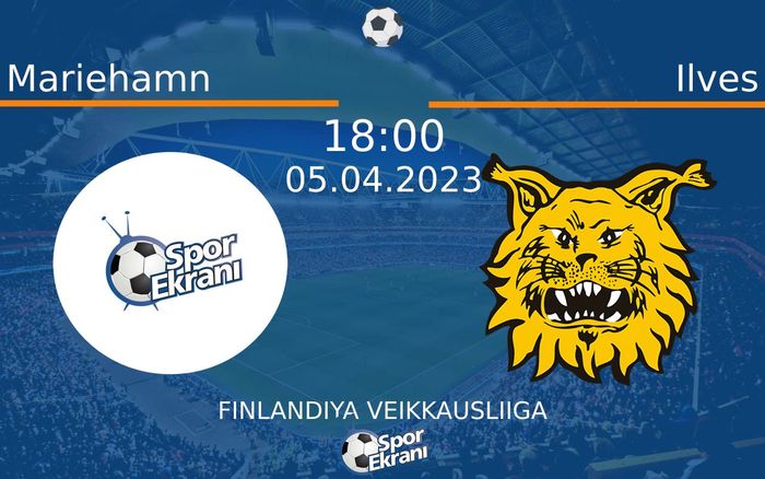 05 Nisan 2023 Mariehamn vs Ilves maçı Hangi Kanalda Saat Kaçta Yayınlanacak? 05 Nisan 2023 Mariehamn vs Ilves maçı Hangi Kanalda Saat Kaçta Yayınlanacak?