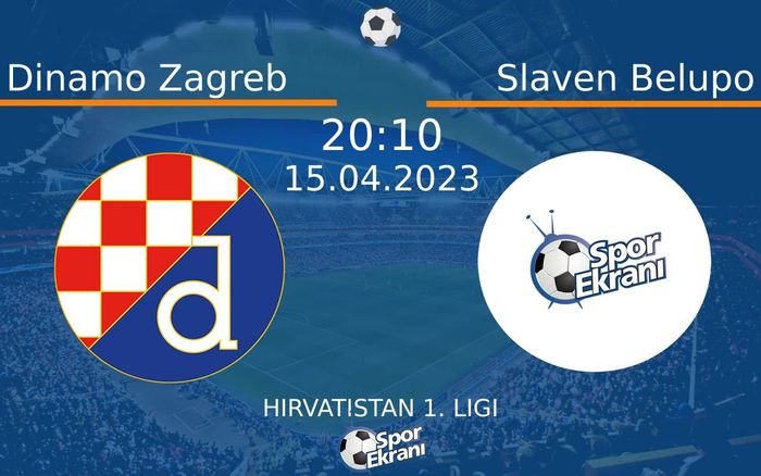 15 Nisan 2023 Dinamo Zagreb vs Slaven Belupo maçı Hangi Kanalda Saat Kaçta Yayınlanacak? 15 Nisan 2023 Dinamo Zagreb vs Slaven Belupo maçı Hangi Kanalda Saat Kaçta Yayınlanacak?