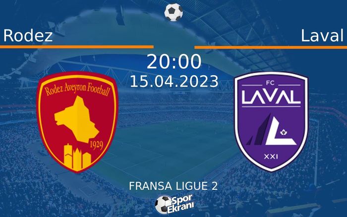 15 Nisan 2023 Rodez vs Laval maçı Hangi Kanalda Saat Kaçta Yayınlanacak? 15 Nisan 2023 Rodez vs Laval maçı Hangi Kanalda Saat Kaçta Yayınlanacak?