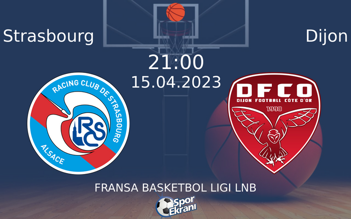 15 Nisan 2023 Strasbourg vs Dijon maçı Hangi Kanalda Saat Kaçta Yayınlanacak? 15 Nisan 2023 Strasbourg vs Dijon maçı Hangi Kanalda Saat Kaçta Yayınlanacak?
