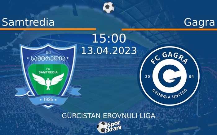 13 Nisan 2023 Samtredia vs Gagra maçı Hangi Kanalda Saat Kaçta Yayınlanacak? 13 Nisan 2023 Samtredia vs Gagra maçı Hangi Kanalda Saat Kaçta Yayınlanacak?