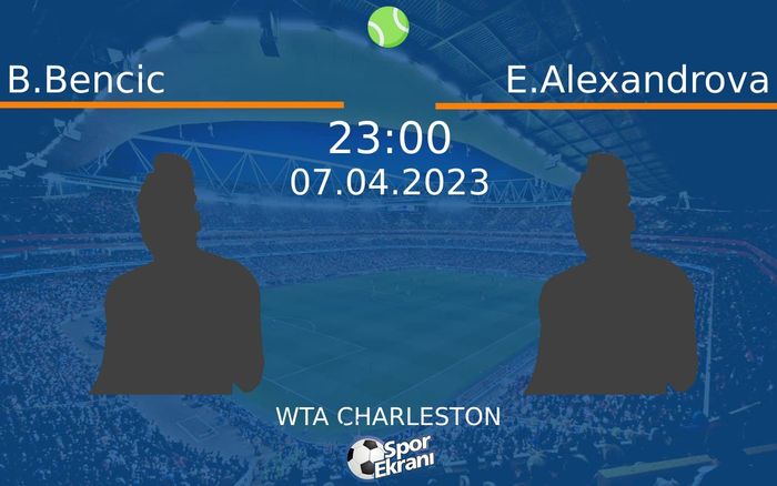 07 Nisan 2023 B.Bencic vs E.Alexandrova maçı Hangi Kanalda Saat Kaçta Yayınlanacak? 07 Nisan 2023 B.Bencic vs E.Alexandrova maçı Hangi Kanalda Saat Kaçta Yayınlanacak?