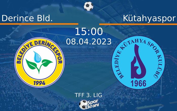 08 Nisan 2023 Derince Bld. vs Kütahyaspor maçı Hangi Kanalda Saat Kaçta Yayınlanacak? 08 Nisan 2023 Derince Bld. vs Kütahyaspor maçı Hangi Kanalda Saat Kaçta Yayınlanacak?