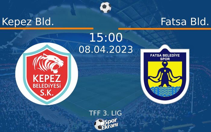 08 Nisan 2023 Kepez Bld. vs Fatsa Bld. maçı Hangi Kanalda Saat Kaçta Yayınlanacak? 08 Nisan 2023 Kepez Bld. vs Fatsa Bld. maçı Hangi Kanalda Saat Kaçta Yayınlanacak?
