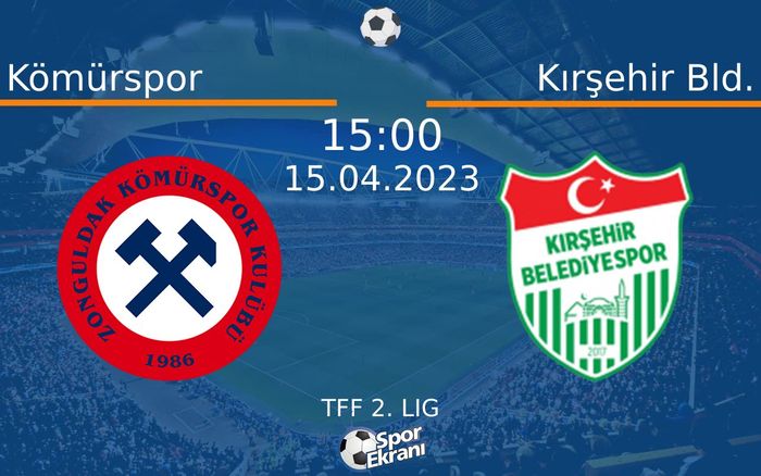 15 Nisan 2023 Kömürspor vs Kırşehir Bld. maçı Hangi Kanalda Saat Kaçta Yayınlanacak? 15 Nisan 2023 Kömürspor vs Kırşehir Bld. maçı Hangi Kanalda Saat Kaçta Yayınlanacak?