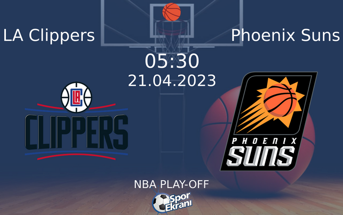 21 Nisan 2023 LA Clippers vs Phoenix Suns maçı Hangi Kanalda Saat Kaçta Yayınlanacak? 21 Nisan 2023 LA Clippers vs Phoenix Suns maçı Hangi Kanalda Saat Kaçta Yayınlanacak?