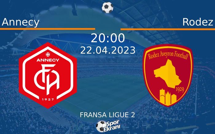 22 Nisan 2023 Annecy vs Rodez maçı Hangi Kanalda Saat Kaçta Yayınlanacak? 22 Nisan 2023 Annecy vs Rodez maçı Hangi Kanalda Saat Kaçta Yayınlanacak?
