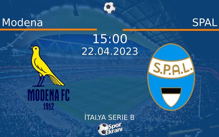 22 Nisan 2023 Modena vs SPAL maçı Hangi Kanalda Saat Kaçta Yayınlanacak? 22 Nisan 2023 Modena vs SPAL maçı Hangi Kanalda Saat Kaçta Yayınlanacak?
