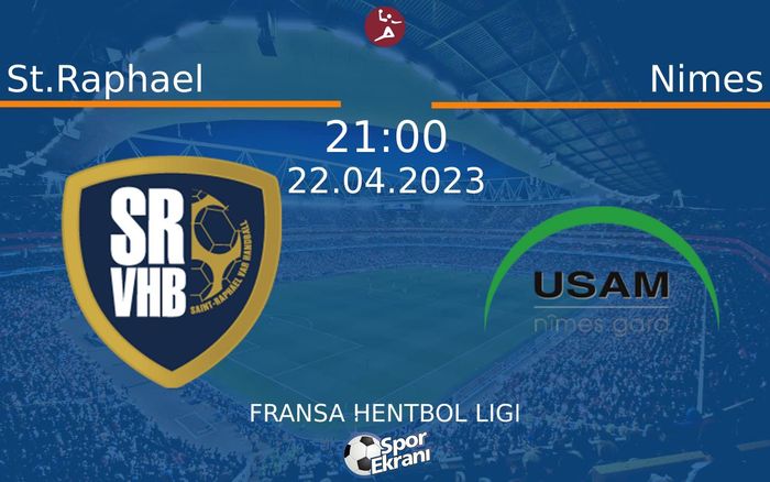 22 Nisan 2023 St.Raphael vs Nimes maçı Hangi Kanalda Saat Kaçta Yayınlanacak? 22 Nisan 2023 St.Raphael vs Nimes maçı Hangi Kanalda Saat Kaçta Yayınlanacak?