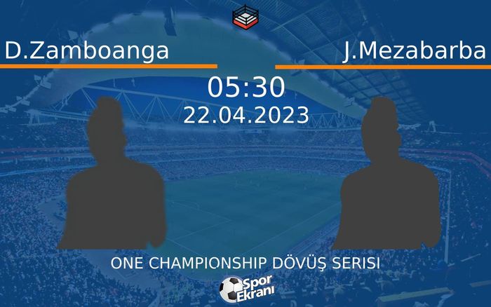 22 Nisan 2023 D.Zamboanga vs J.Mezabarba maçı Hangi Kanalda Saat Kaçta Yayınlanacak? 22 Nisan 2023 D.Zamboanga vs J.Mezabarba maçı Hangi Kanalda Saat Kaçta Yayınlanacak?