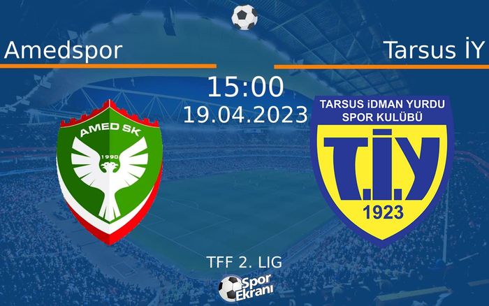 19 Nisan 2023 Amedspor vs Tarsus İY maçı Hangi Kanalda Saat Kaçta Yayınlanacak? 19 Nisan 2023 Amedspor vs Tarsus İY maçı Hangi Kanalda Saat Kaçta Yayınlanacak?