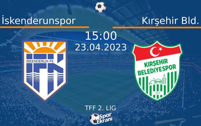 23 Nisan 2023 İskenderunspor vs Kırşehir Bld. maçı Hangi Kanalda Saat Kaçta Yayınlanacak? 23 Nisan 2023 İskenderunspor vs Kırşehir Bld. maçı Hangi Kanalda Saat Kaçta Yayınlanacak?