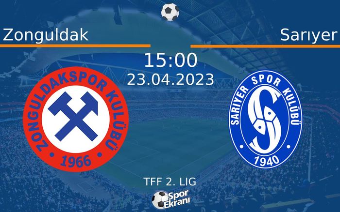 23 Nisan 2023 Zonguldak vs Sarıyer maçı Hangi Kanalda Saat Kaçta Yayınlanacak? 23 Nisan 2023 Zonguldak vs Sarıyer maçı Hangi Kanalda Saat Kaçta Yayınlanacak?