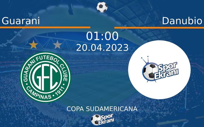 20 Nisan 2023 Guarani vs Danubio maçı Hangi Kanalda Saat Kaçta Yayınlanacak? 20 Nisan 2023 Guarani vs Danubio maçı Hangi Kanalda Saat Kaçta Yayınlanacak?