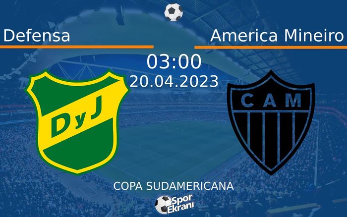 20 Nisan 2023 Defensa vs America Mineiro maçı Hangi Kanalda Saat Kaçta Yayınlanacak? 20 Nisan 2023 Defensa vs America Mineiro maçı Hangi Kanalda Saat Kaçta Yayınlanacak?