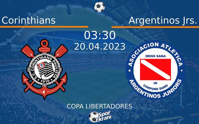 20 Nisan 2023 Corinthians vs Argentinos Jrs. maçı Hangi Kanalda Saat Kaçta Yayınlanacak? 20 Nisan 2023 Corinthians vs Argentinos Jrs. maçı Hangi Kanalda Saat Kaçta Yayınlanacak?