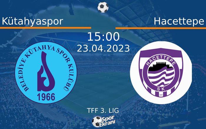 23 Nisan 2023 Kütahyaspor vs Hacettepe maçı Hangi Kanalda Saat Kaçta Yayınlanacak? 23 Nisan 2023 Kütahyaspor vs Hacettepe maçı Hangi Kanalda Saat Kaçta Yayınlanacak?