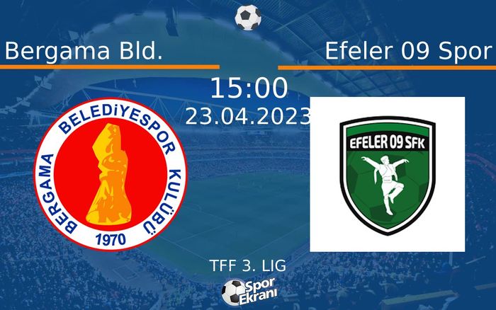 23 Nisan 2023 Bergama Bld. vs Efeler 09 Spor maçı Hangi Kanalda Saat Kaçta Yayınlanacak? 23 Nisan 2023 Bergama Bld. vs Efeler 09 Spor maçı Hangi Kanalda Saat Kaçta Yayınlanacak?