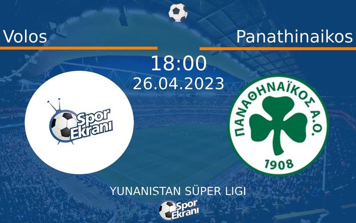 26 Nisan 2023 Volos vs Panathinaikos maçı Hangi Kanalda Saat Kaçta Yayınlanacak? 26 Nisan 2023 Volos vs Panathinaikos maçı Hangi Kanalda Saat Kaçta Yayınlanacak?
