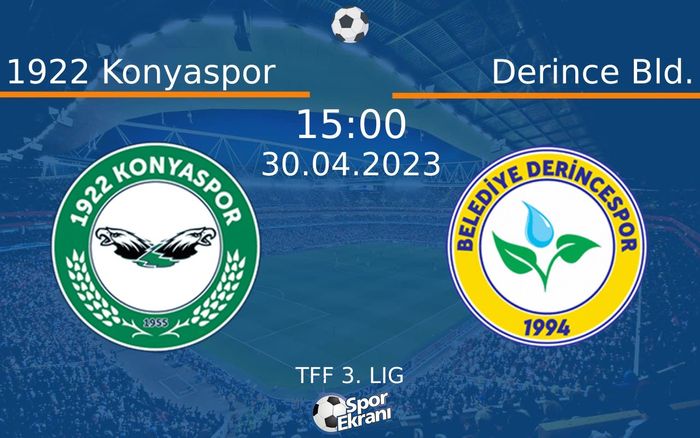 30 Nisan 2023 1922 Konyaspor vs Derince Bld. maçı Hangi Kanalda Saat Kaçta Yayınlanacak? 30 Nisan 2023 1922 Konyaspor vs Derince Bld. maçı Hangi Kanalda Saat Kaçta Yayınlanacak?