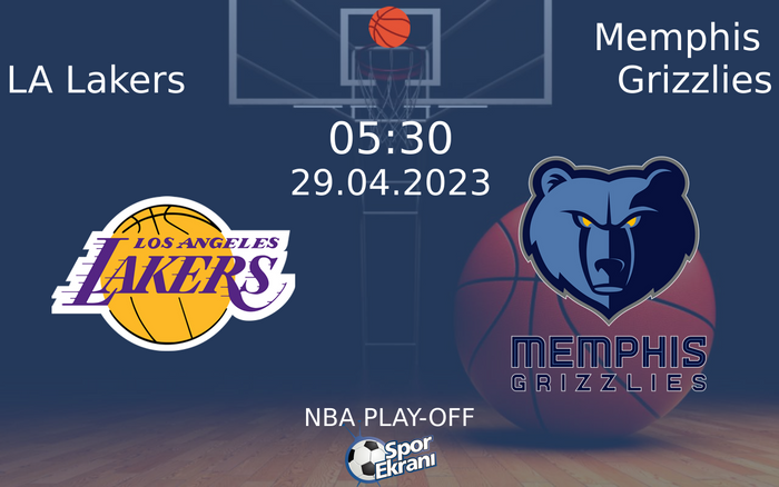 29 Nisan 2023 LA Lakers vs Memphis Grizzlies maçı Hangi Kanalda Saat Kaçta Yayınlanacak? 29 Nisan 2023 LA Lakers vs Memphis Grizzlies maçı Hangi Kanalda Saat Kaçta Yayınlanacak?