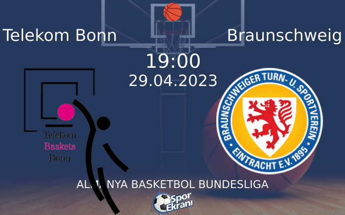 29 Nisan 2023 Telekom Bonn vs Braunschweig maçı Hangi Kanalda Saat Kaçta Yayınlanacak? 29 Nisan 2023 Telekom Bonn vs Braunschweig maçı Hangi Kanalda Saat Kaçta Yayınlanacak?