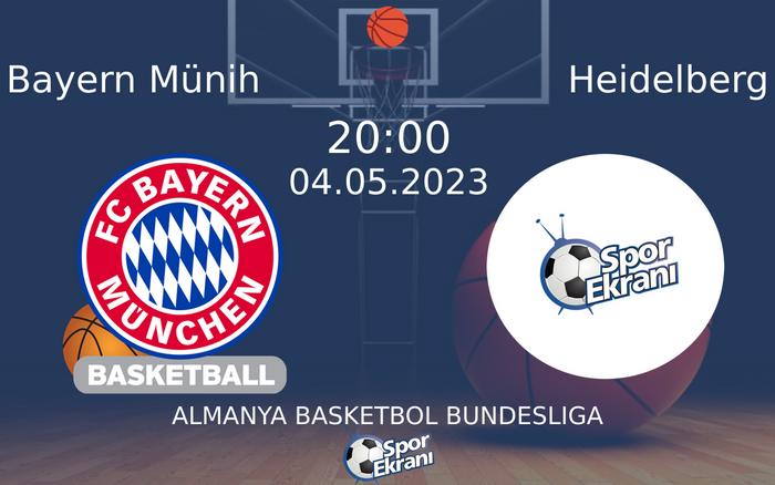 04 Mayıs 2023 Bayern Münih vs Heidelberg maçı Hangi Kanalda Saat Kaçta Yayınlanacak? 04 Mayıs 2023 Bayern Münih vs Heidelberg maçı Hangi Kanalda Saat Kaçta Yayınlanacak?